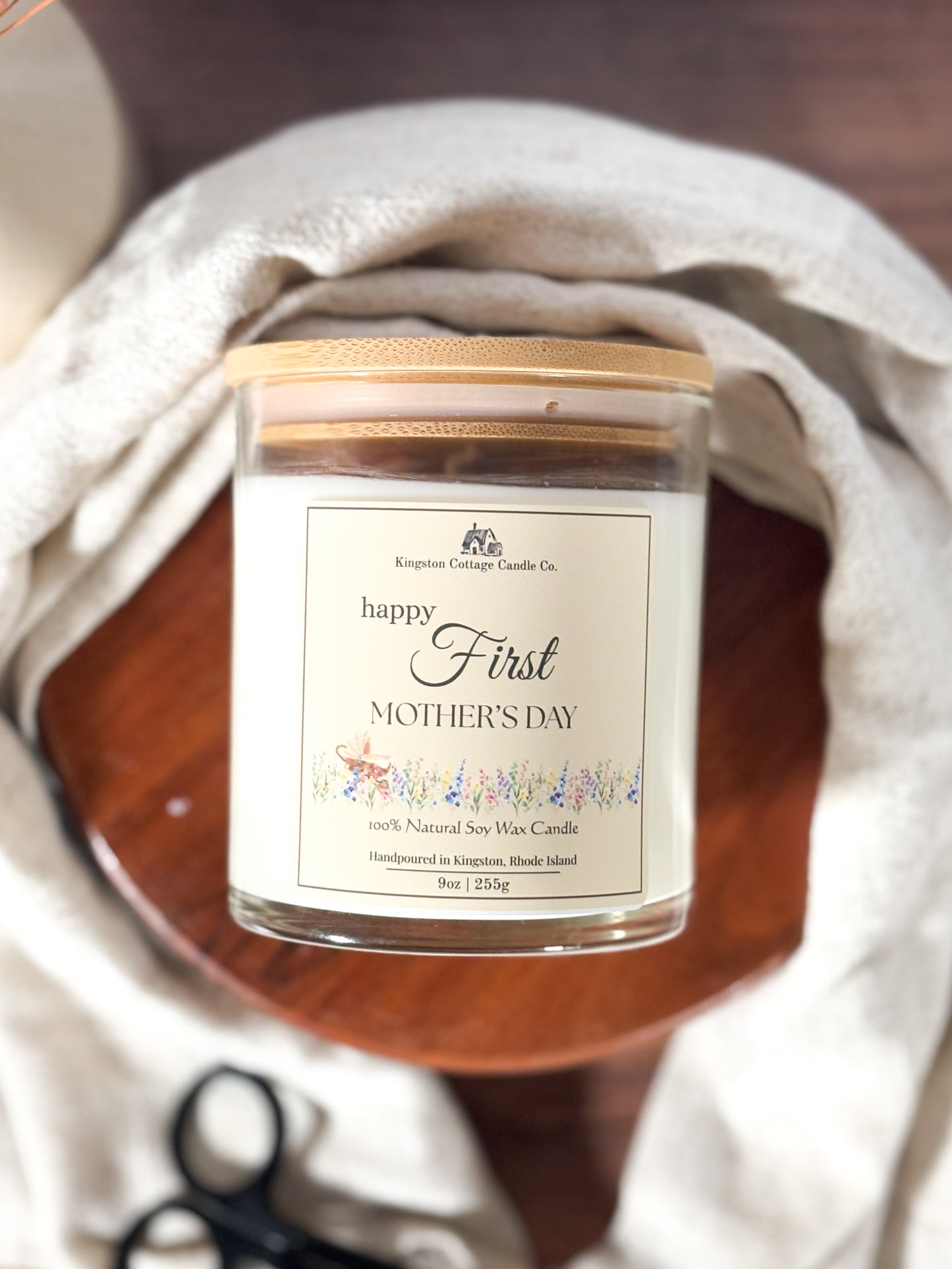 Happy First Mother’s Day Candle