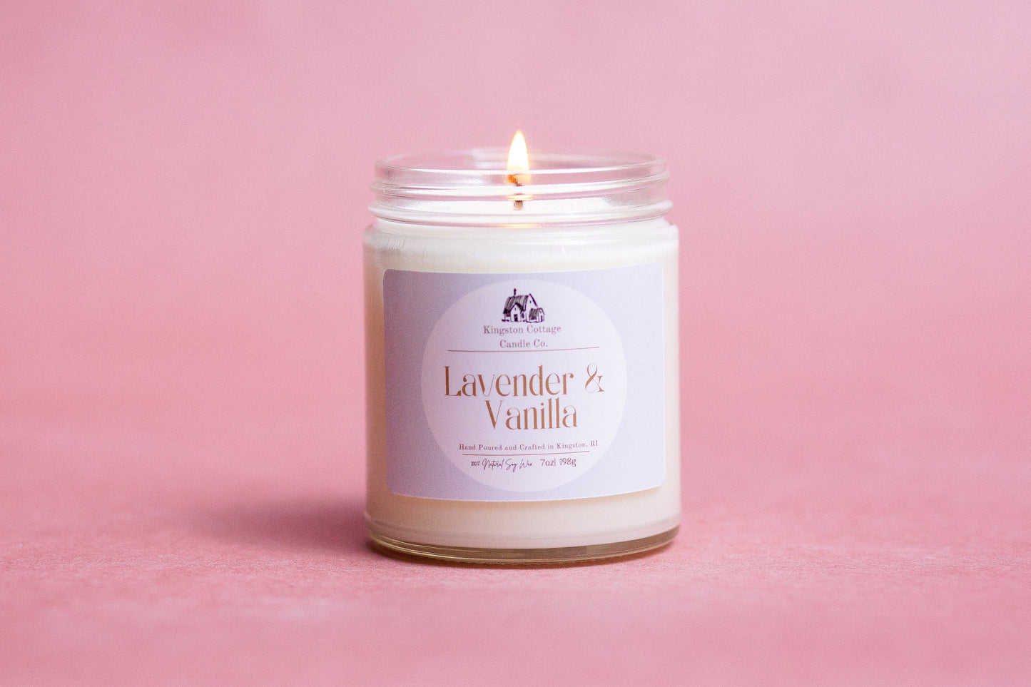 Lavender and Vanilla Candle