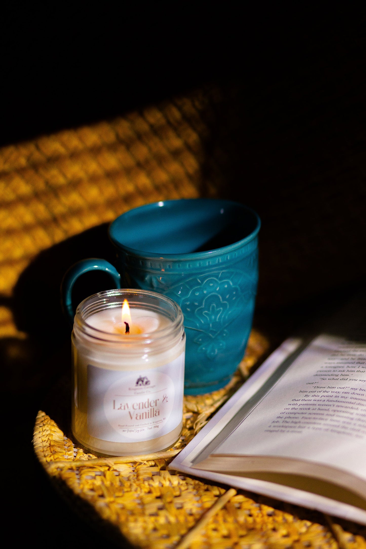 Lavender and Vanilla Candle