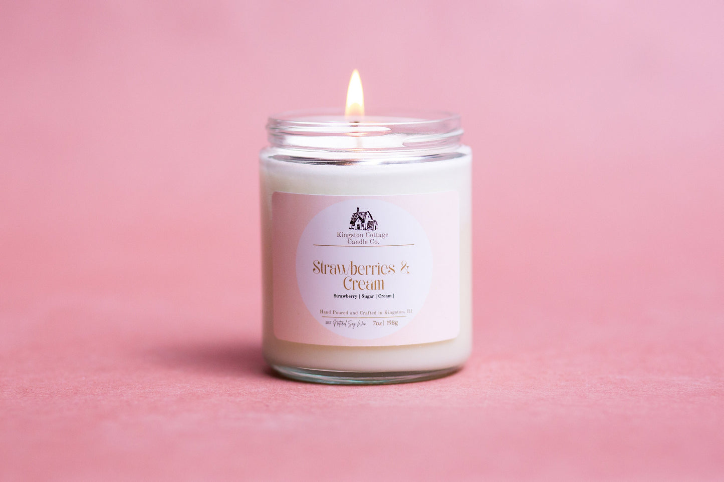 Strawberries and Cream Candle