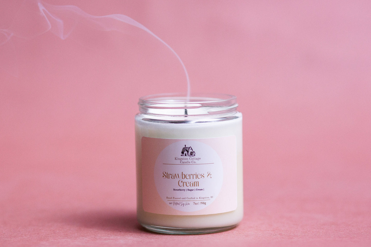 Strawberries and Cream Candle