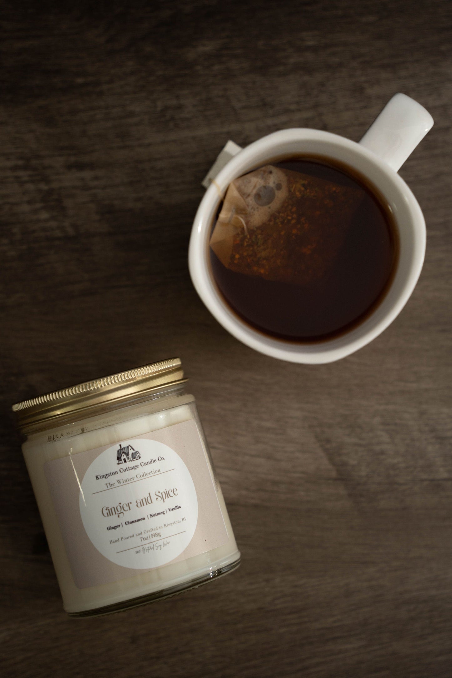 Home for the Holidays Candle - Handmade Scented Soy Candle, Winter, Birthday Gift, Gift For Friend Husband Wife Mom Dad Co-Worker, Christmas