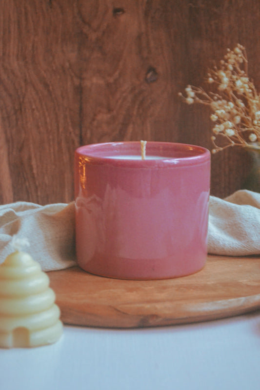 Honey – 10oz Ceramic Jar Candle