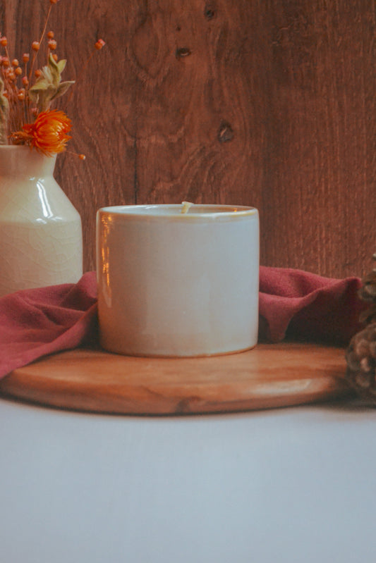 Oak – 10oz Ceramic Jar Candle