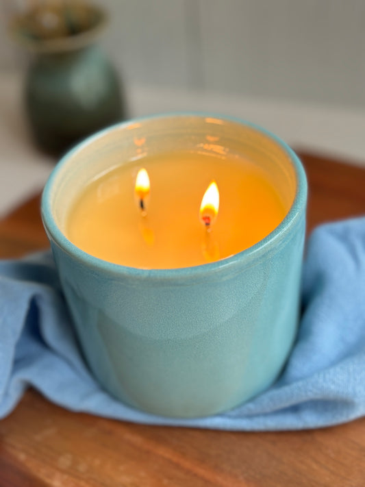 Ocean State – 10oz Ceramic Jar Candle