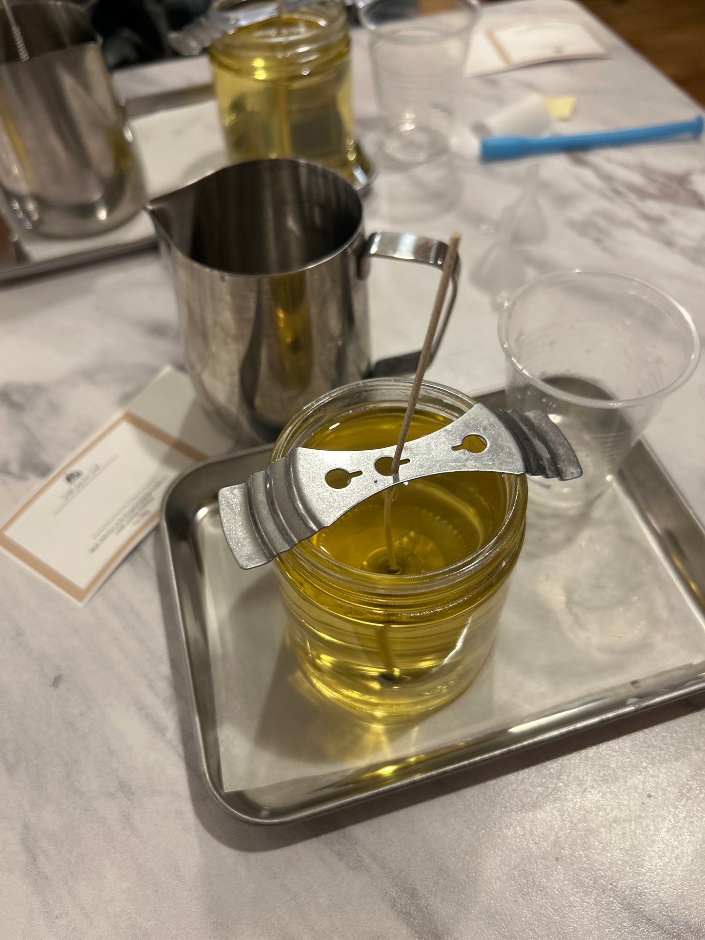 Candle Making Workshop at Café 1888