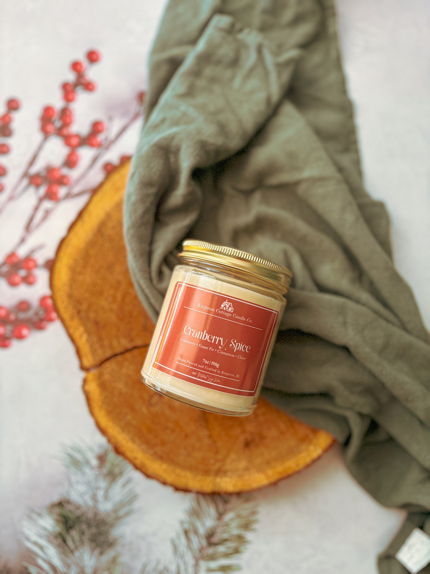 Cranberry Spice Candle