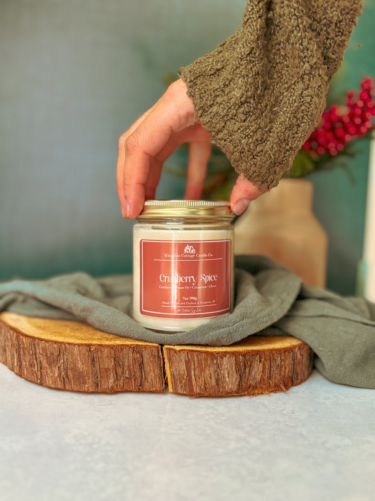 Cranberry Spice Candle