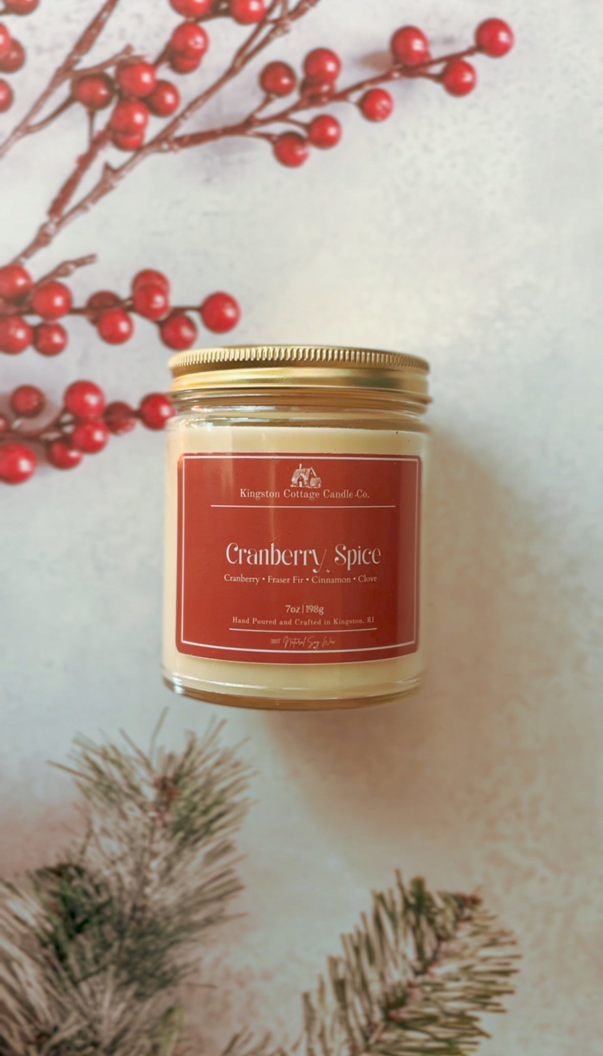 Cranberry Spice Candle