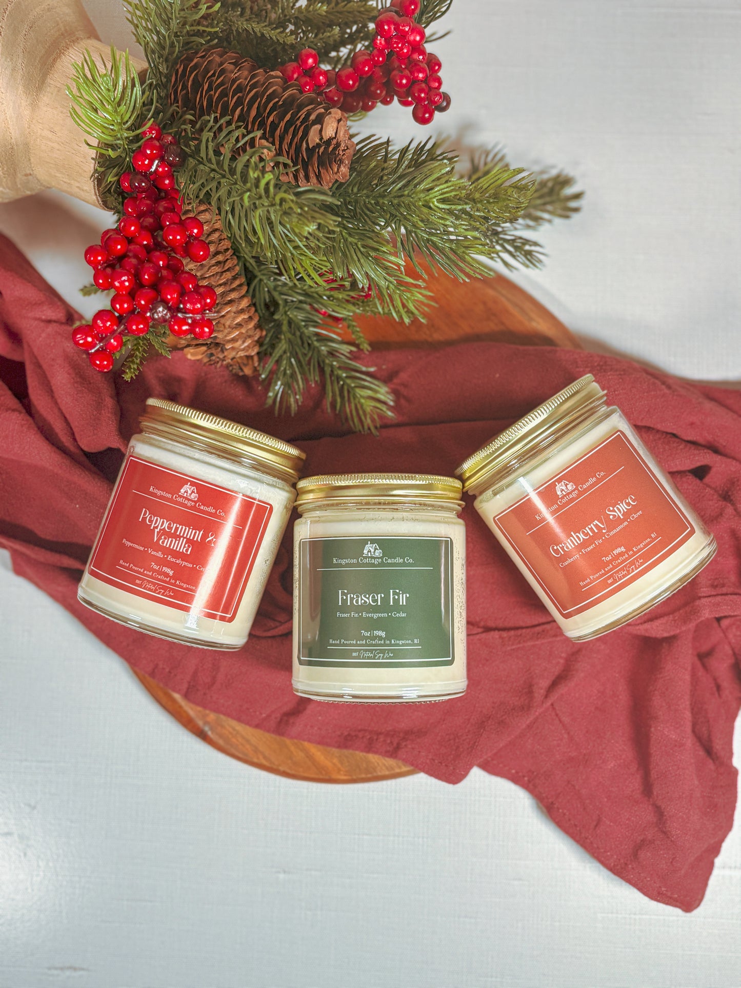 Peppermint and Vanilla Candle