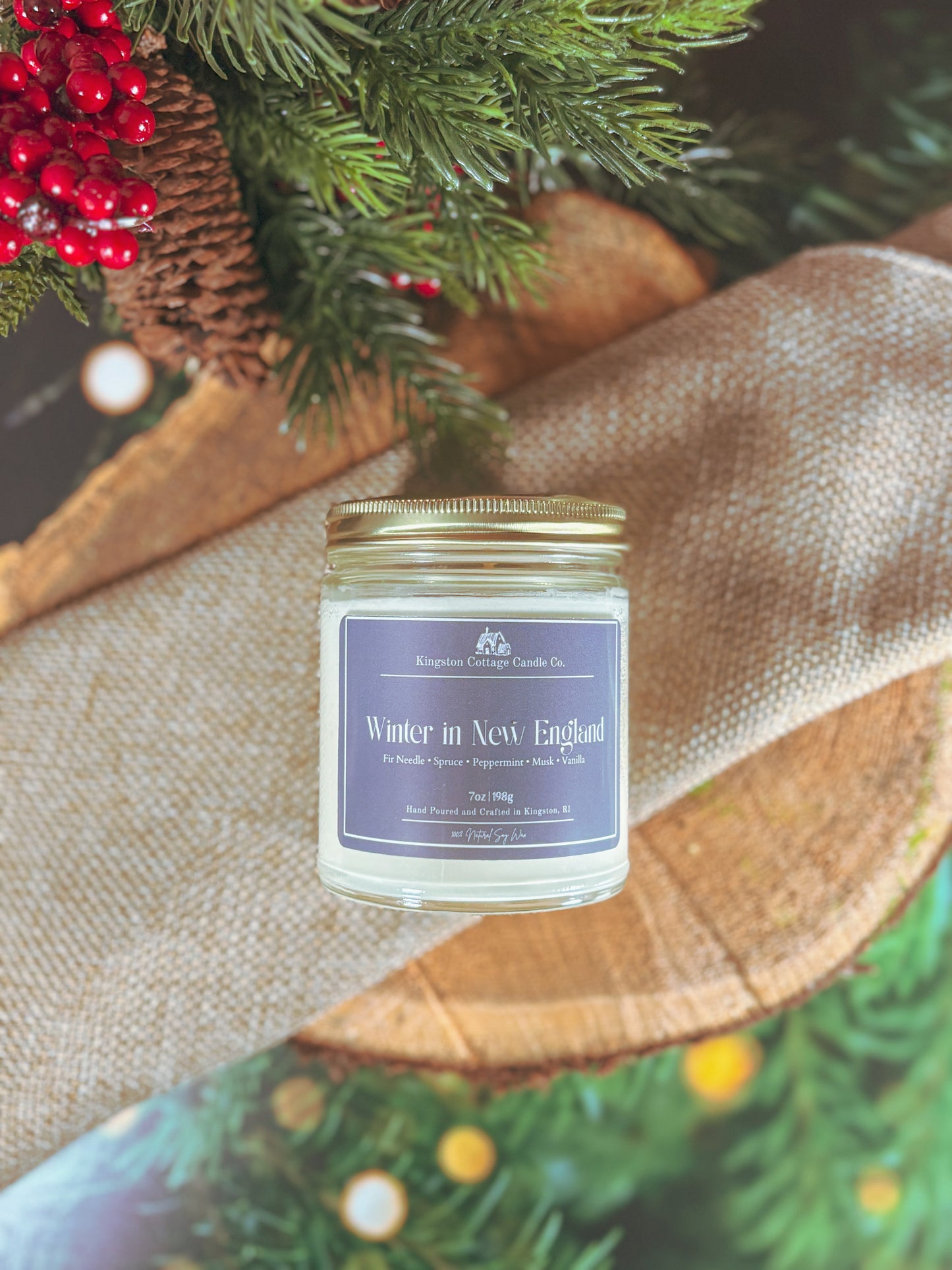 Winter in New England Candle