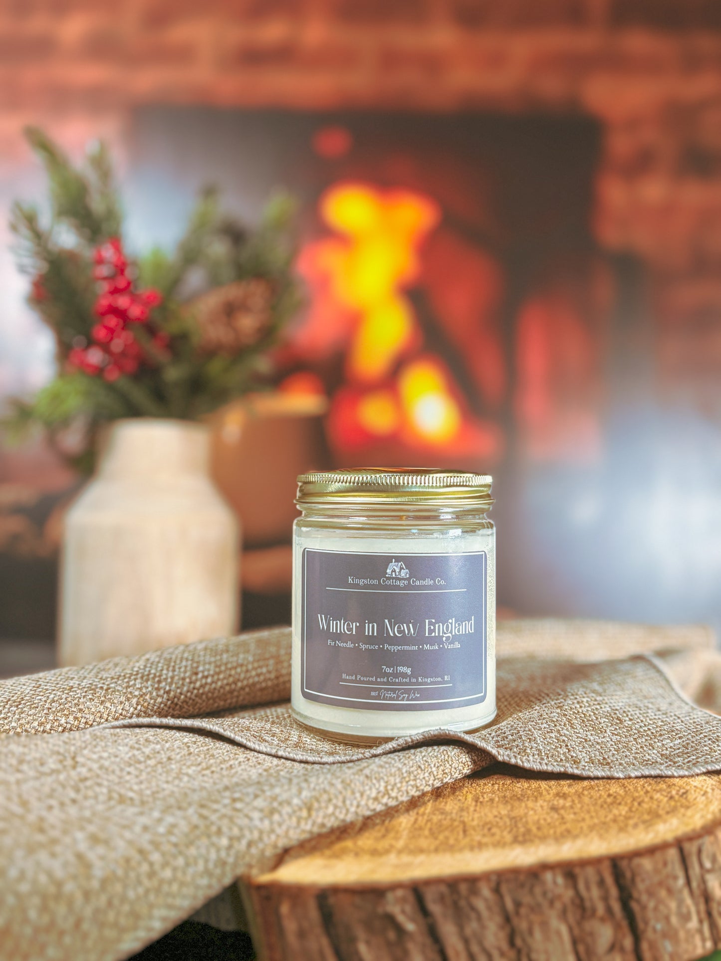 Winter in New England Candle