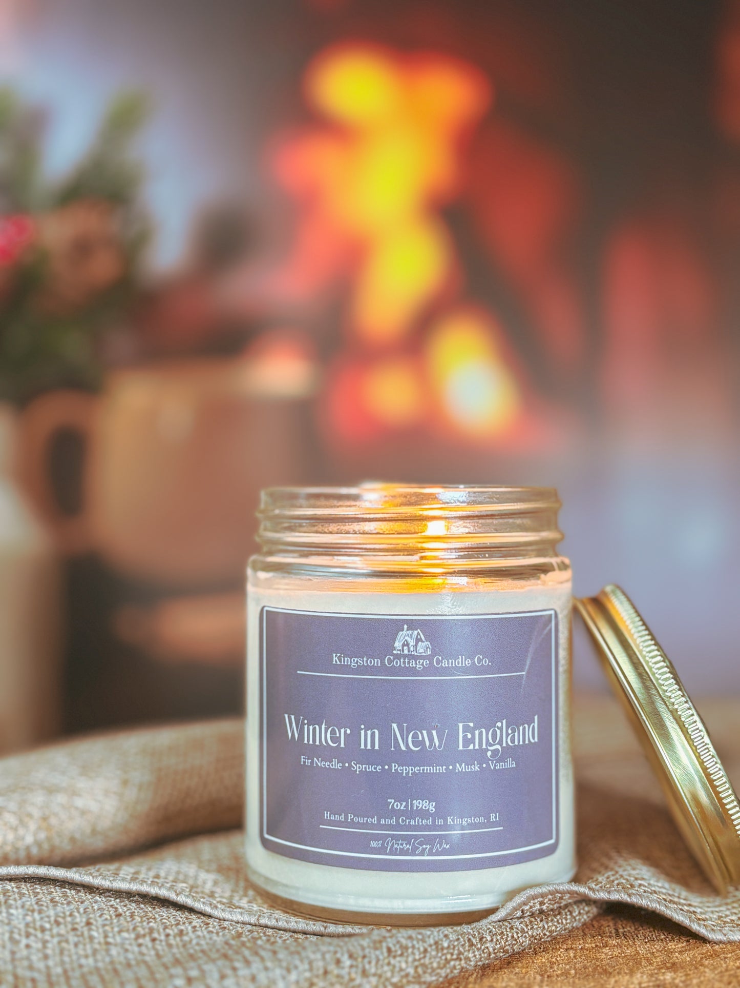 Winter in New England Candle