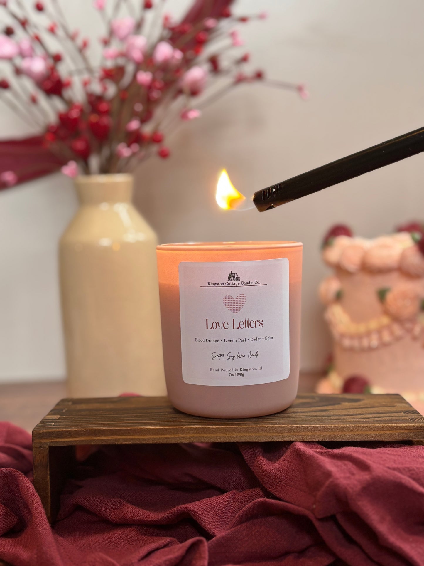 Love Letters – Limited Edition Valentine Candle