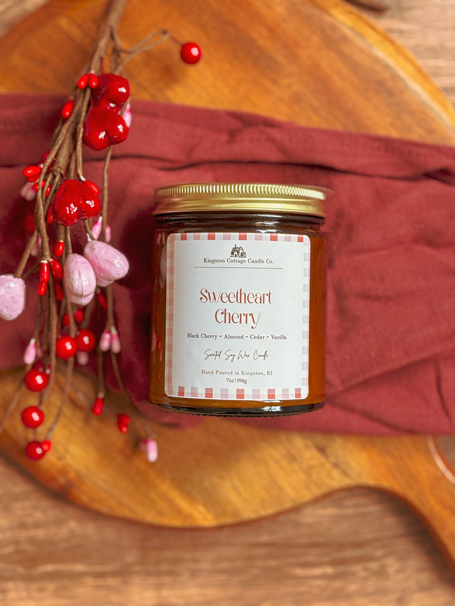Sweetheart Cherry Soy Candle