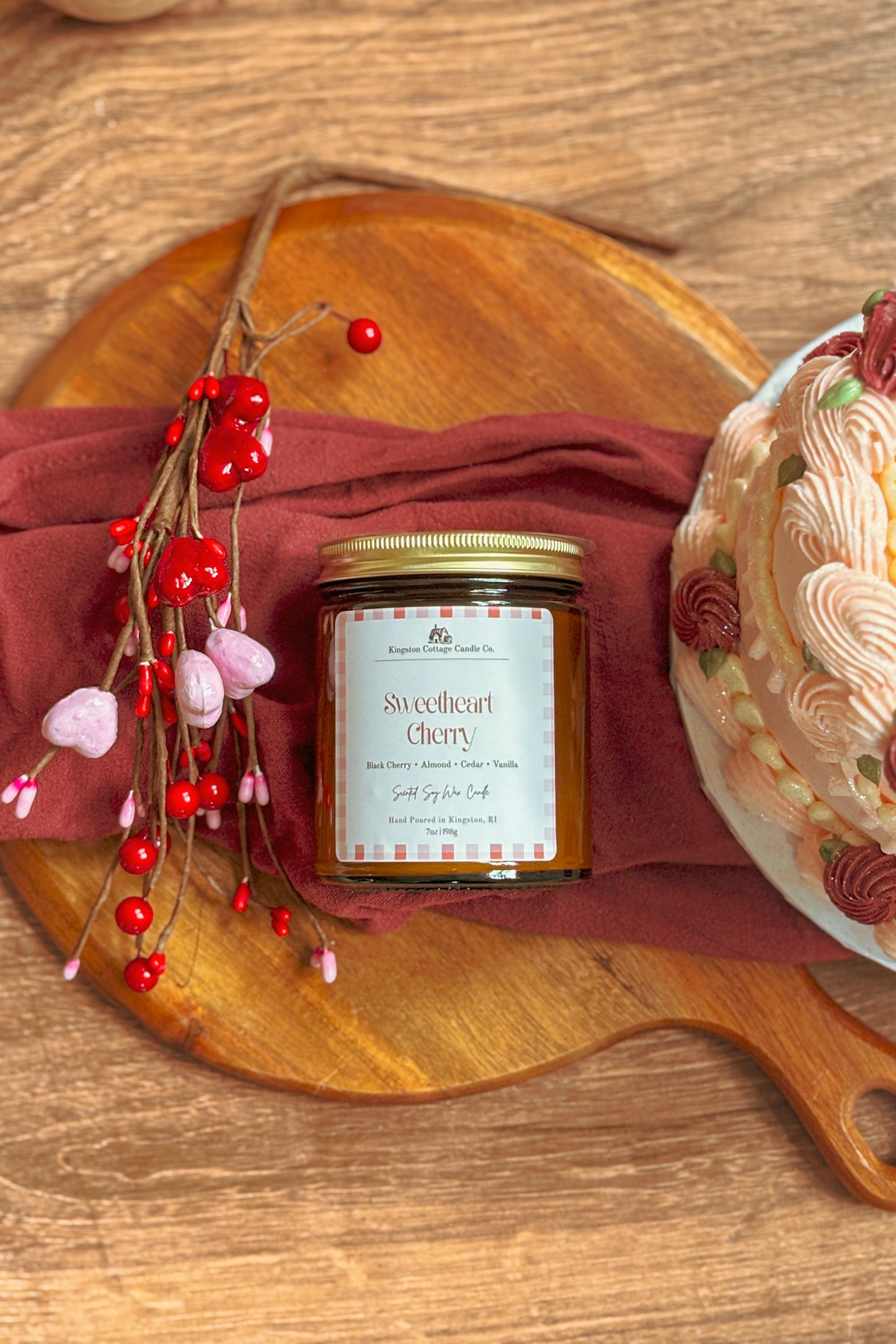 Sweetheart Cherry Soy Candle