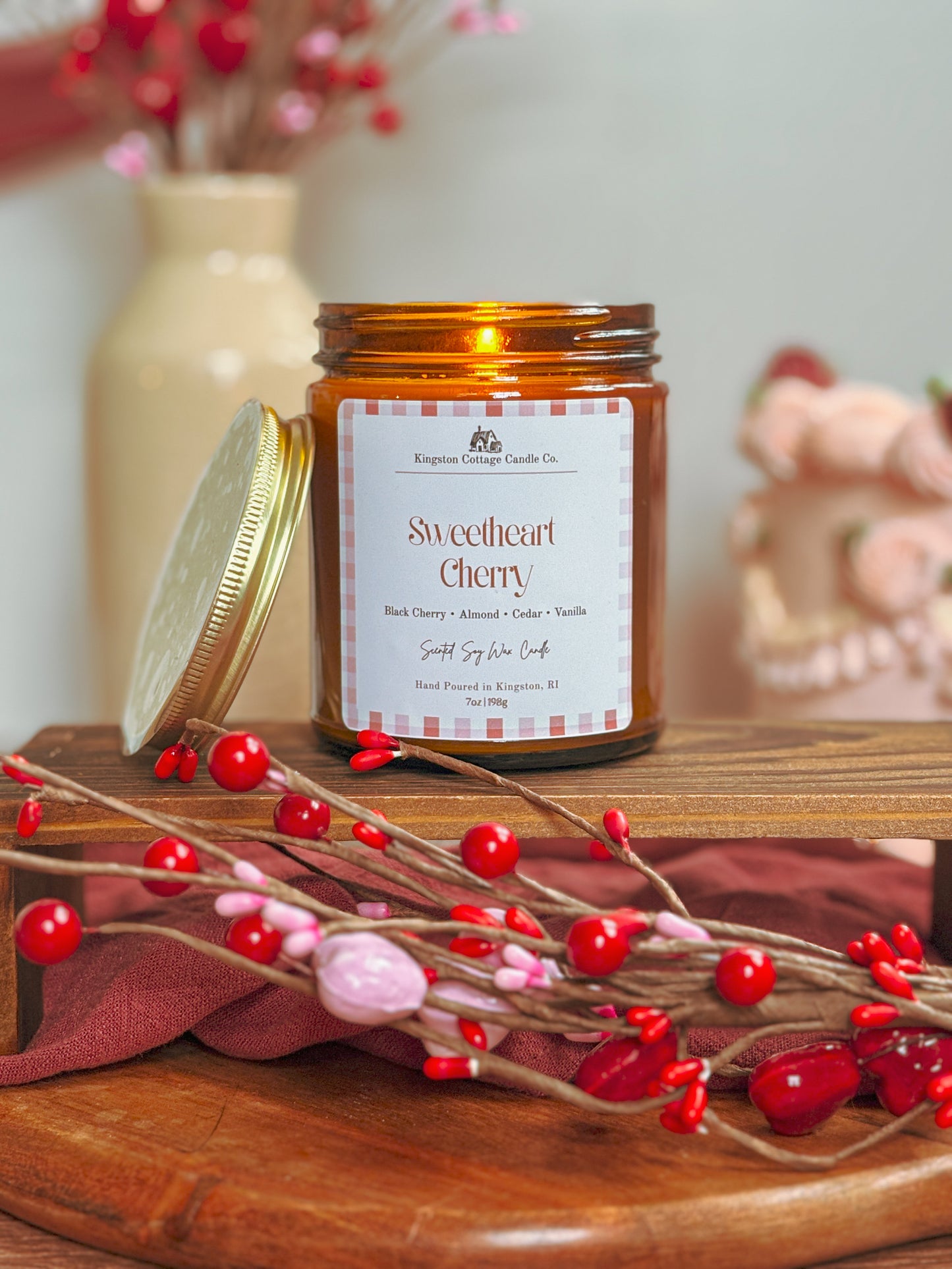 Sweetheart Cherry Soy Candle