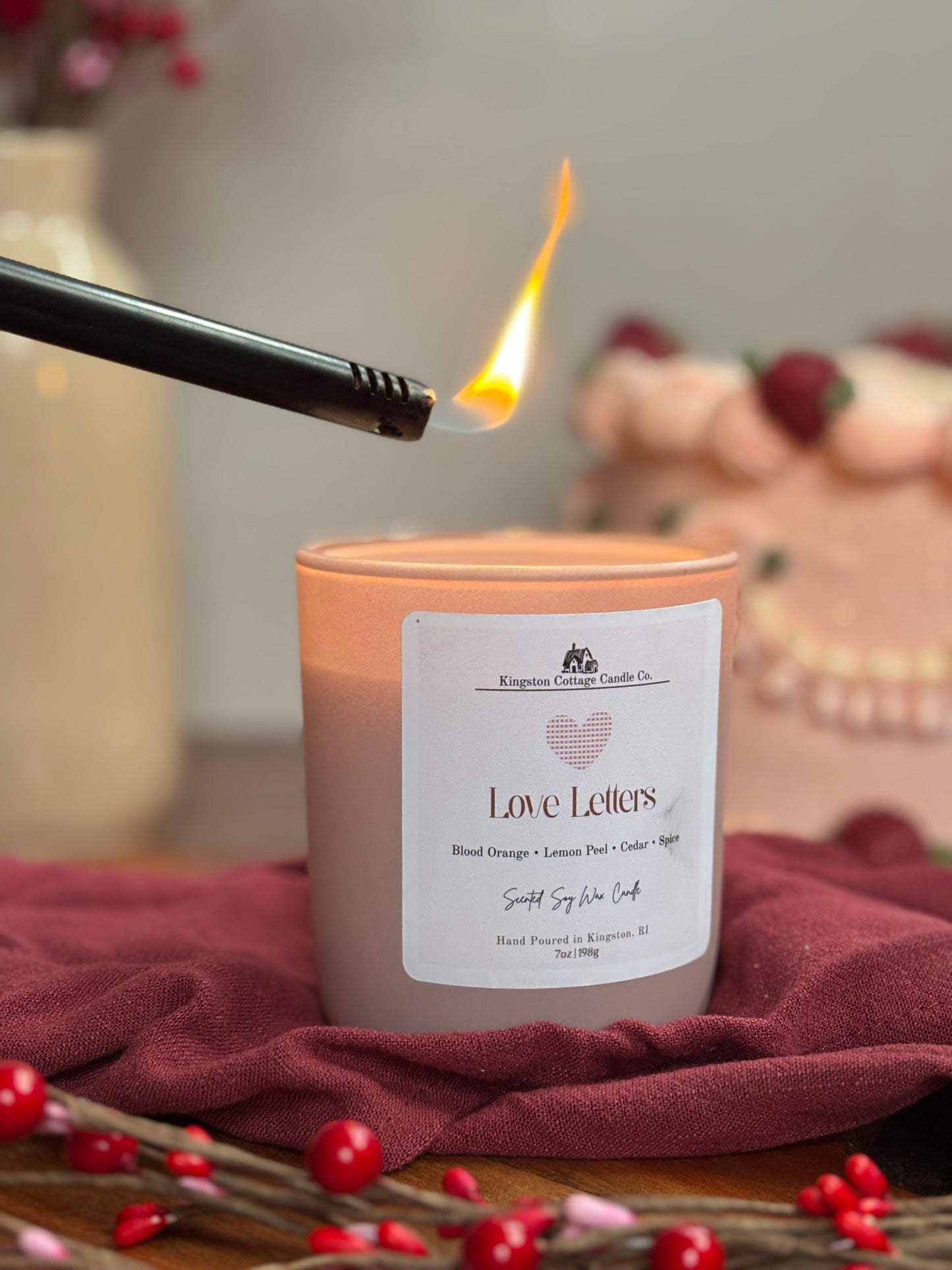 Love Letters – Limited Edition Valentine Candle