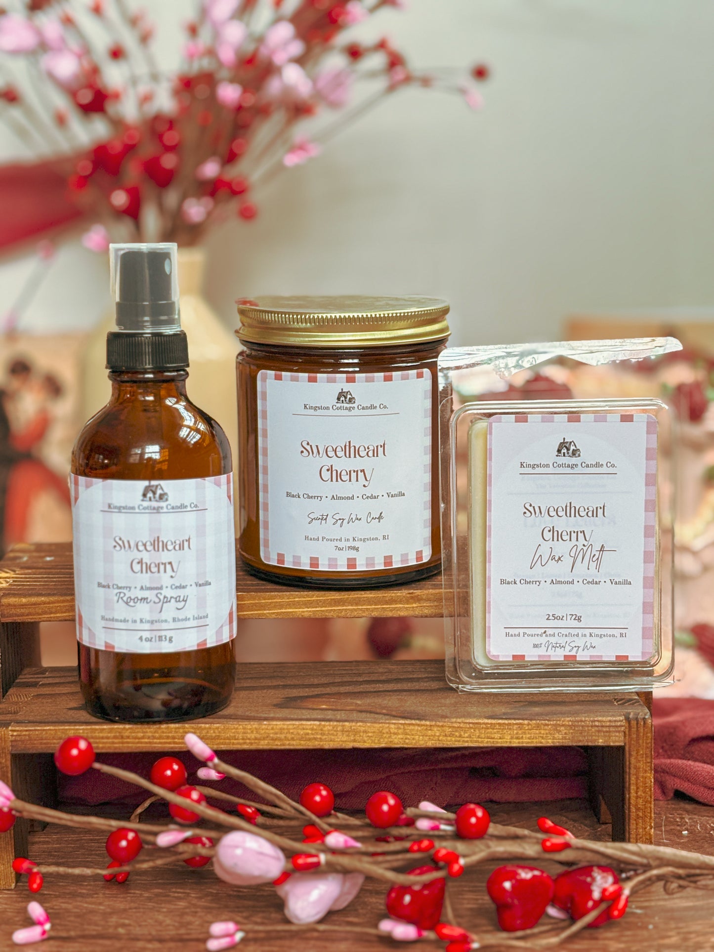 Sweetheart Cherry Soy Candle