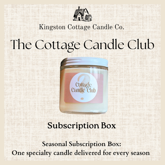 The Cottage Candle Club: Subscription Box
