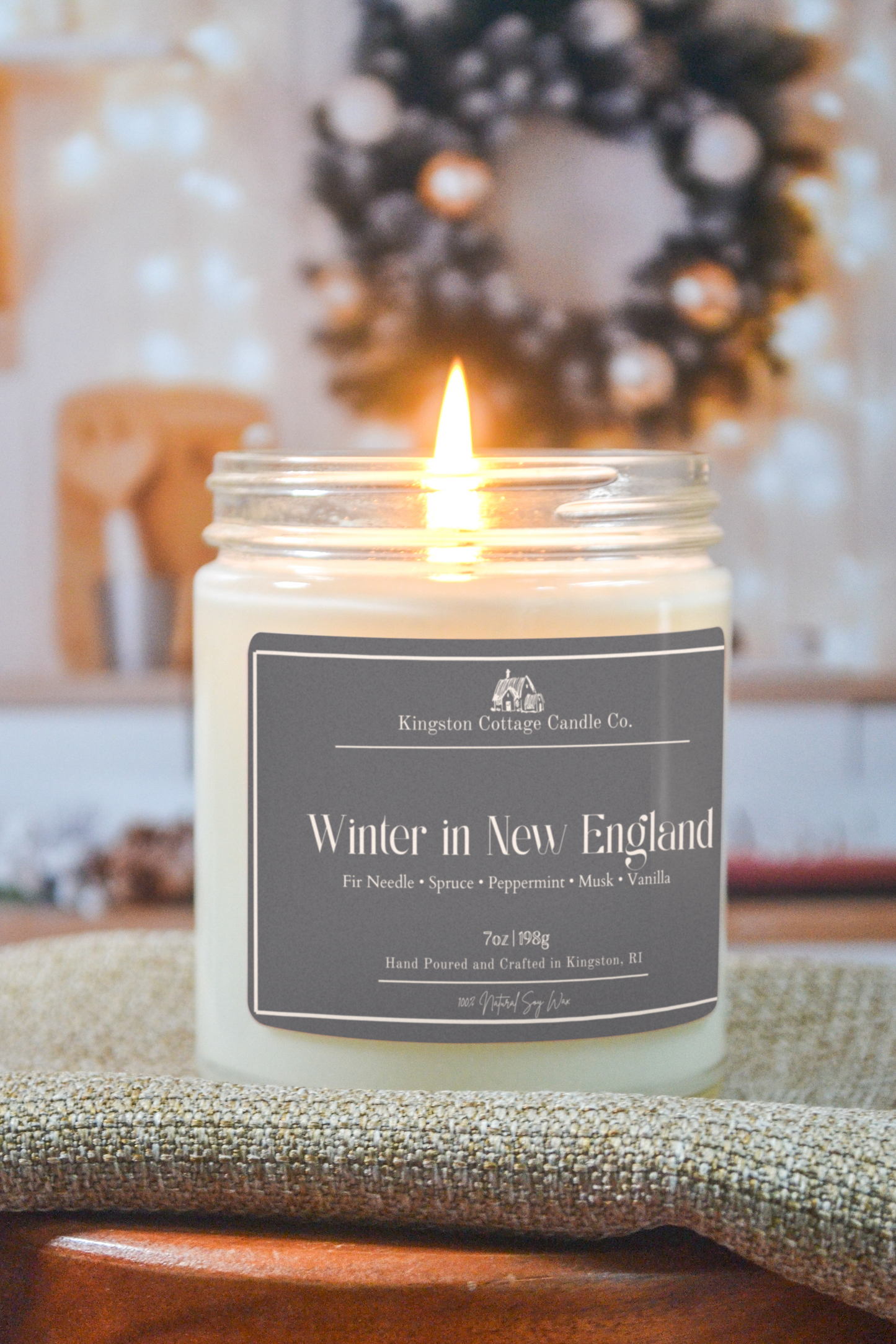 Winter in New England Candle
