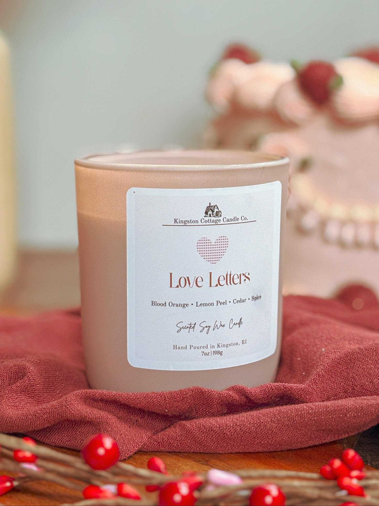 Love Letters – Limited Edition Valentine Candle